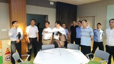 谈球吧接受“江苏省平安校园建设示范高校”现场考核验收