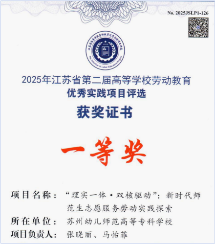获奖截图