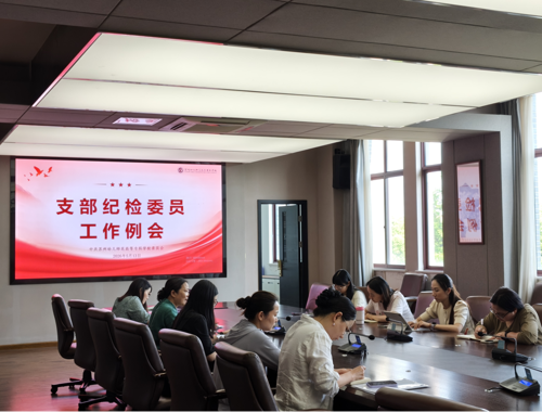 压实监督履职 筑牢基层防线——我支部召开纪检委员工作例会