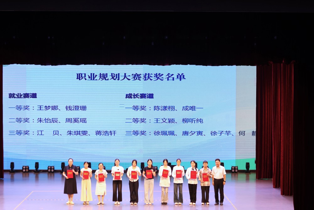 6.职业规划大赛颁奖