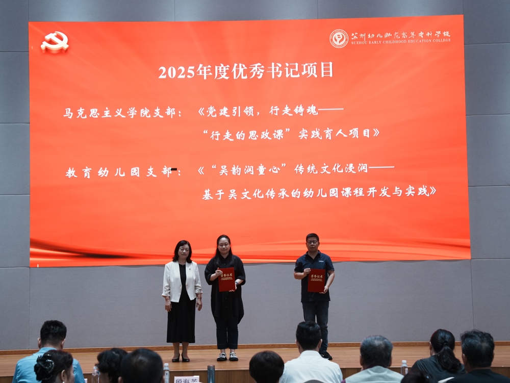 表彰2025年度优秀书记项目